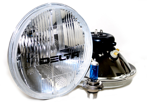 (image for) XENON 7" HEADLIGHTS WITH PILOT LIGHT - Click Image to Close