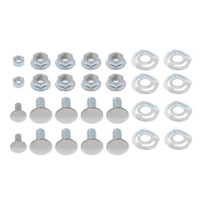 (image for) 65-68 FRONT BUMPER BOLT KIT WITH WAVE WASHERS