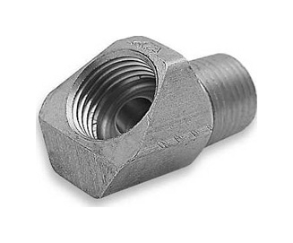 (image for) FITTING - 3/8"INV FLAIR X 1/4"NPT - 45 DEGREE MALE