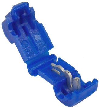 (image for) 18-14 AWG (BLUE) ELECTRICAL WIRING 0.250" TAB SNAP T-TAP / SPLIC - Click Image to Close