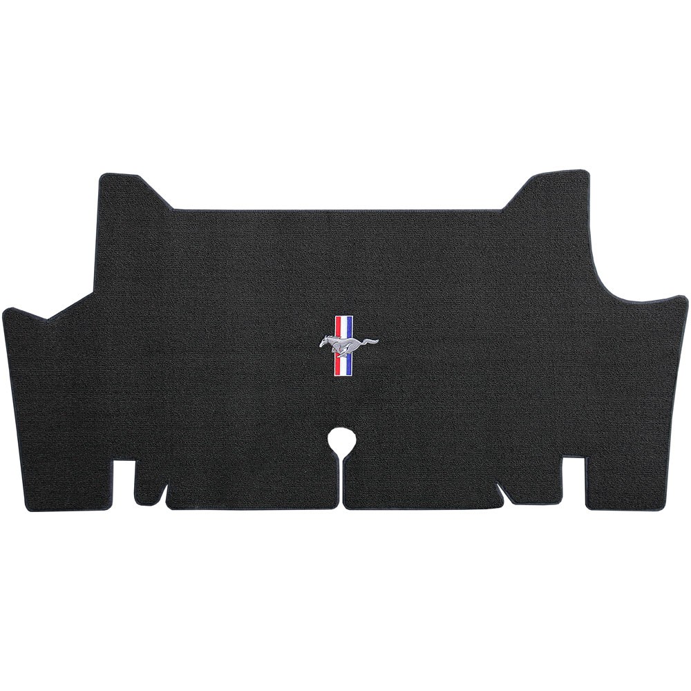 (image for) 64-70 CONVERTIBLE CLASSIC LOOP TRUNK MAT - W/PONY AND BAR EMBLEM - Click Image to Close