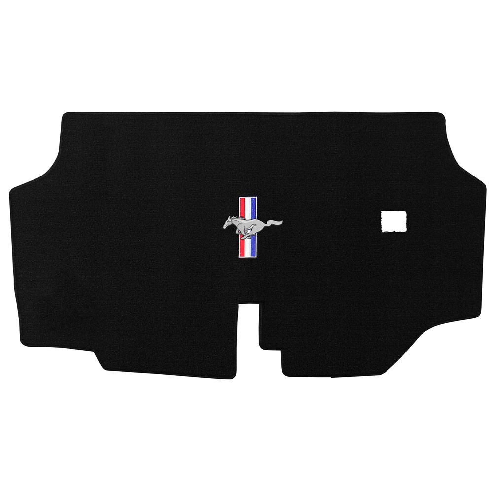 (image for) 69-70 FASTBACK CLASSIC LOOP TRUNK MAT - W/PONY AND BAR EMBLEM - Click Image to Close