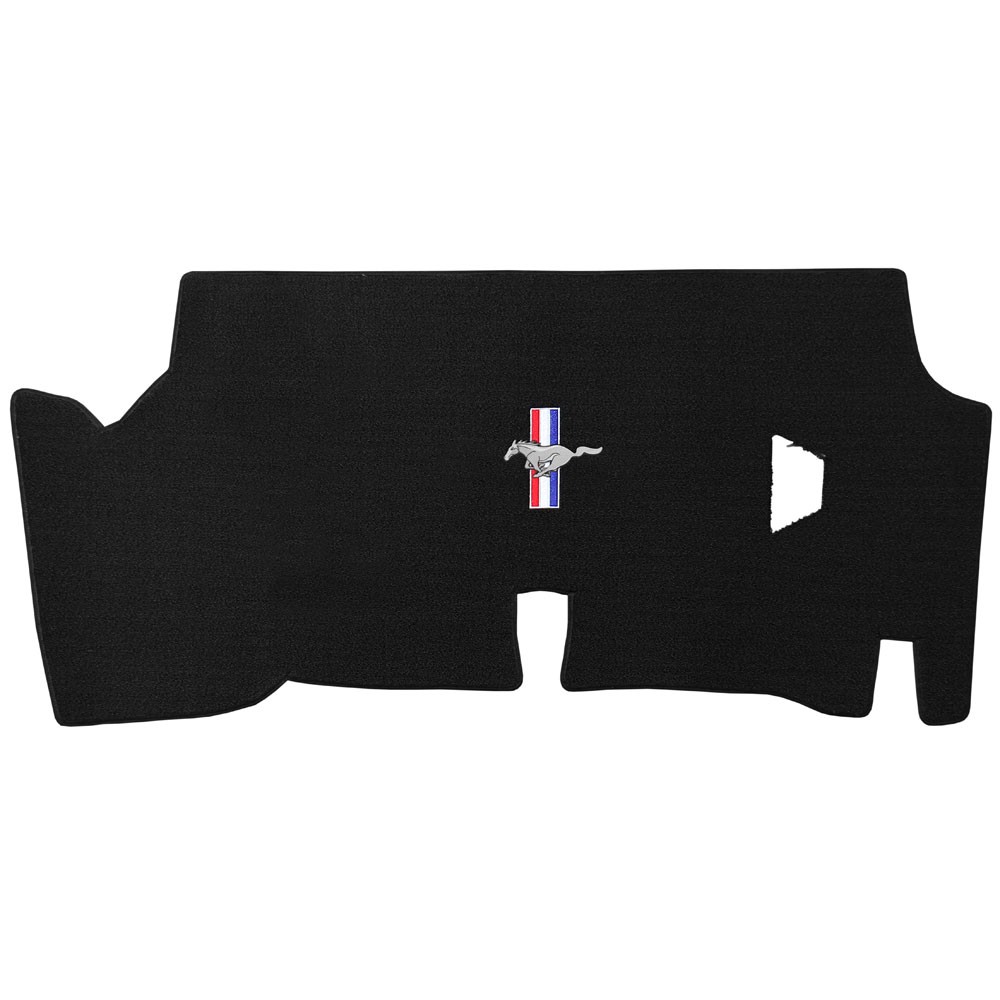 (image for) 67-68 FASTBACK CLASSIC LOOP TRUNK MAT - W/PONY AND BAR EMBLEM - Click Image to Close