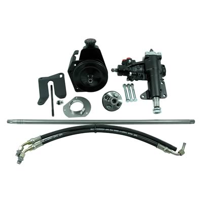 (image for) LATER 67 V8 POWER STEERING CONVERSION KIT - 1 1/8" SECTOR - Click Image to Close