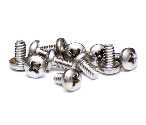 (image for) 65-70 CONVERTIBLE STAINLESS STEEL TOP BOOT STRIP SCREWS - 11 PCS - Click Image to Close