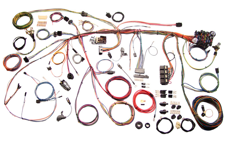(image for) 69 MUSTANG - COMPLETE CLASSIC UPDATE WIRING KIT - Click Image to Close