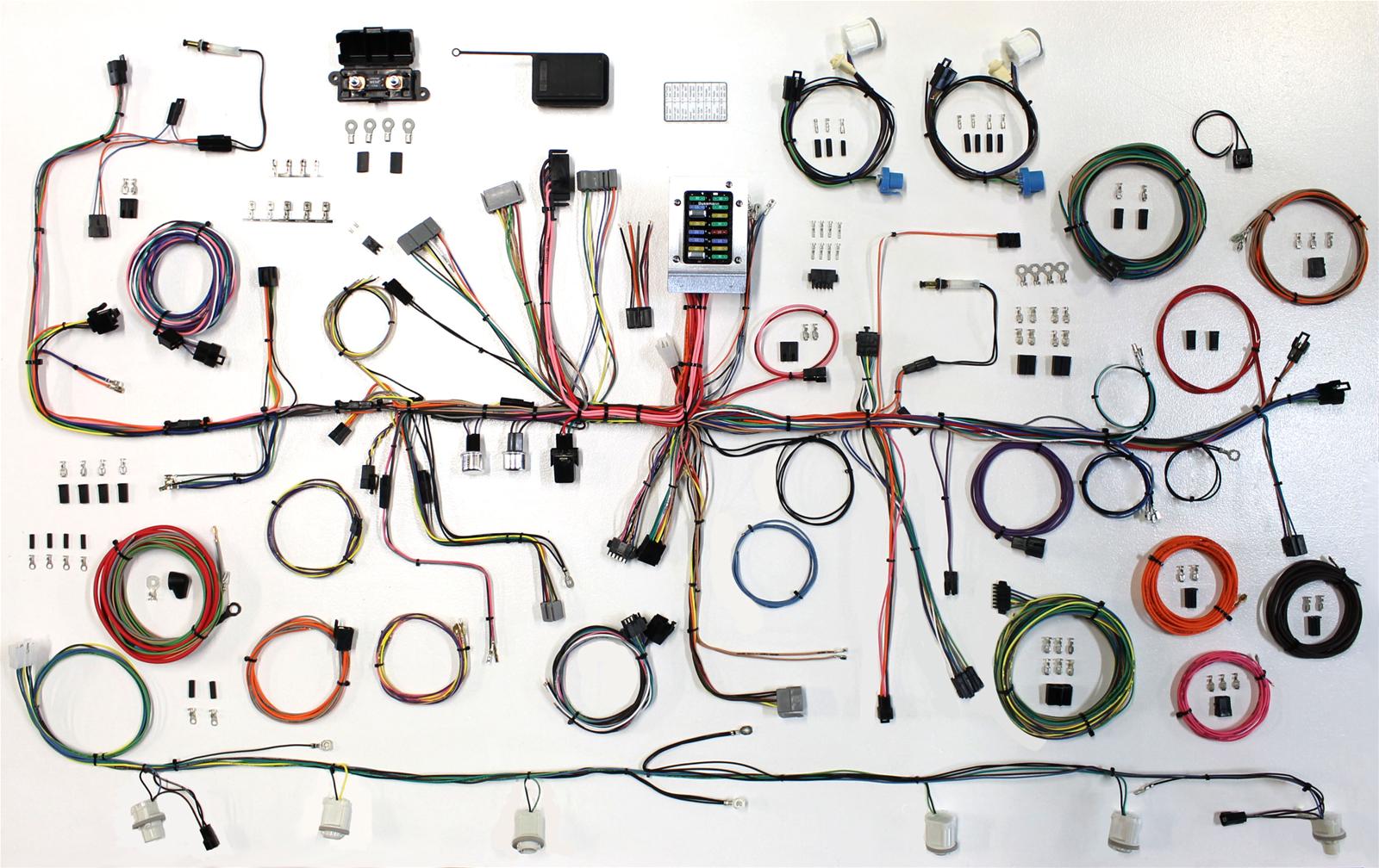 (image for) 87-89 MUSTANG CLASSIC UPDATE SERIES WIRING HARNESS KIT