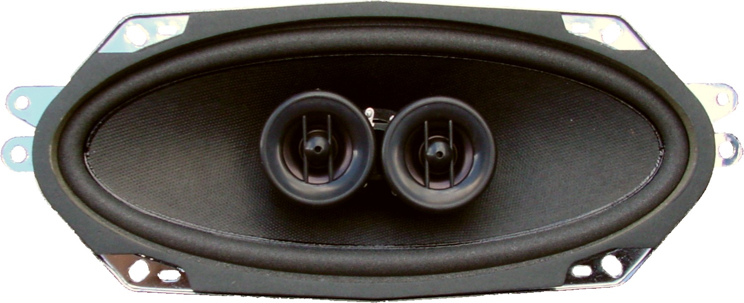 (image for) 64-66 ALL DUAL VOICE COIL 140 WATT DASH SPEAKER - Click Image to Close