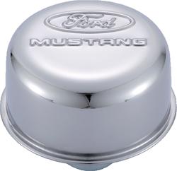 (image for) FORD MUSTANG CHROME PUSH-IN BREATHER CAP - Click Image to Close