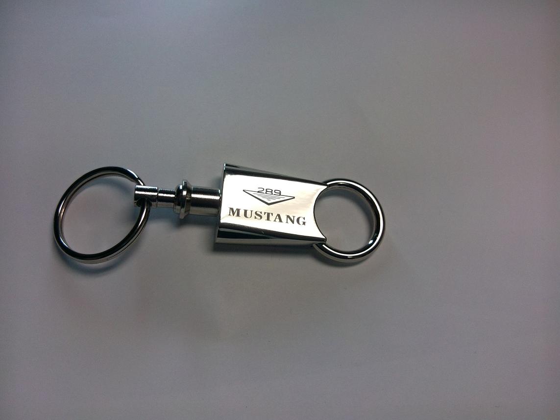 (image for) MUSTANG BLOCK V289 VALLET STYLE KEYCHAIN - Click Image to Close