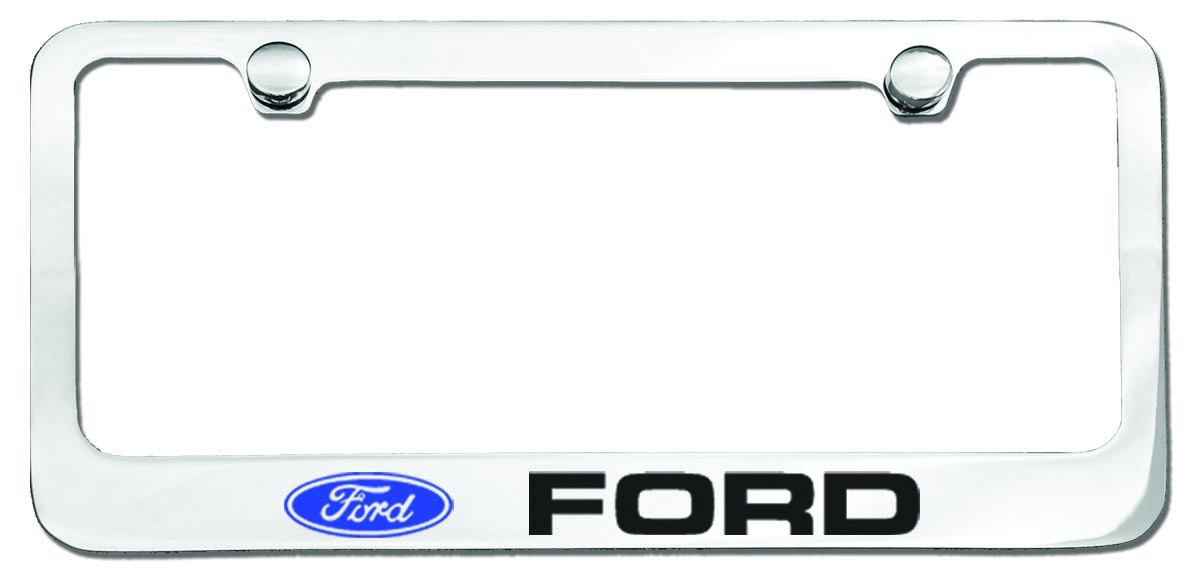 (image for) PLATE FRAME- FORD (BLOCK LETTERS) - Click Image to Close