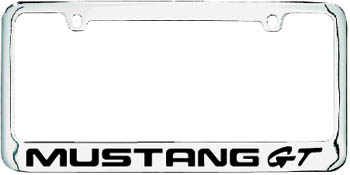 (image for) PLATE FRAME- MUSTANG GT - Click Image to Close