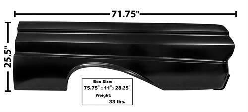 (image for) 64-65 FORD FALCON LH QUARTER PANEL, COUPE & CONVERTIBLE - Click Image to Close