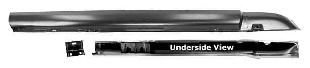 (image for) 67-70 RH OUTER ROCKER PANEL - Click Image to Close