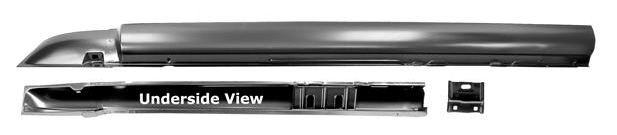 (image for) 67-70 LH OUTER ROCKER PANEL - Click Image to Close