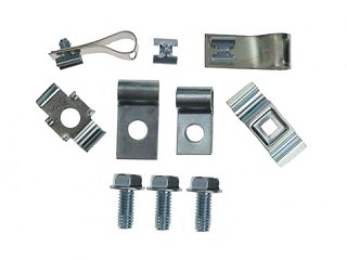 (image for) 64-67 REAR BRAKE & FUEL LINE CLIP KIT - Click Image to Close