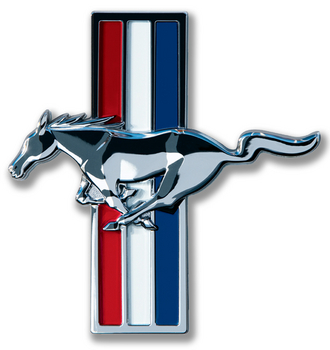 (image for) 15" MUSTANG BADGE - Click Image to Close