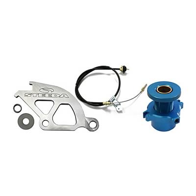 (image for) 96-04 STEEDA ADJUSTABLE CLUTCH CABLE WITH ALUMINUM QUADRANT KIT - Click Image to Close