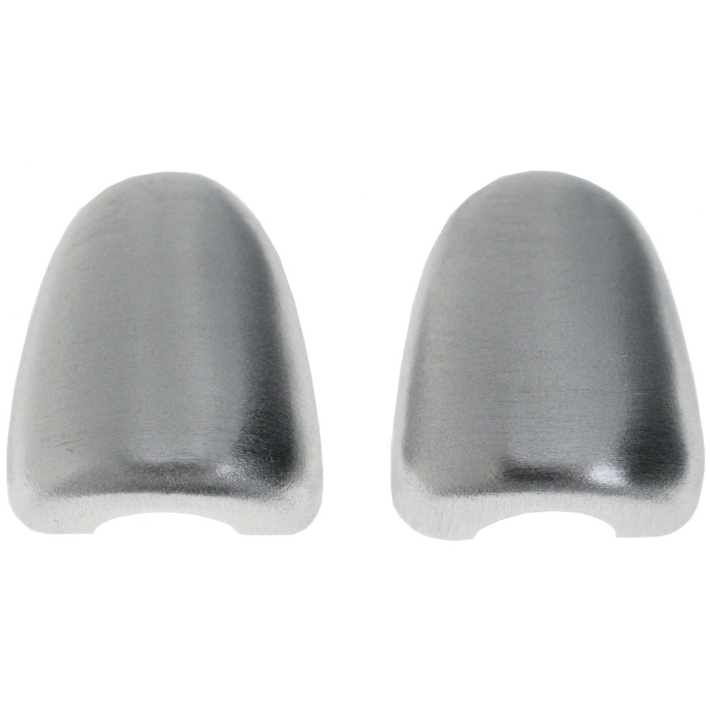 (image for) 2005-07 STAMPED ALUMINUM WINDSHIELD WASHER NOZZLE COVERS - Click Image to Close