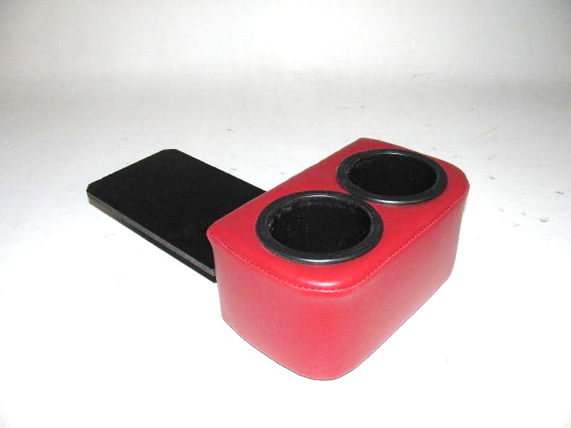 (image for) 64-66 PLUG & CHUG DRINK HOLDER - RED - Click Image to Close
