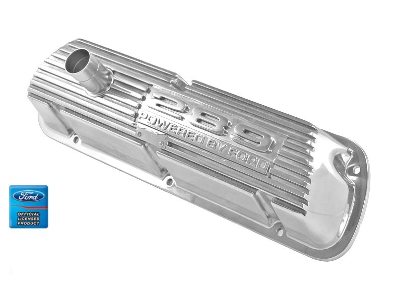 (image for) ALUMINUM VALVE COVERS- POLISHED - 289 PBF - Click Image to Close