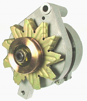 (image for) 1 WIRE ALTERNATOR 65-75 AMP NATURAL FINISH - Click Image to Close