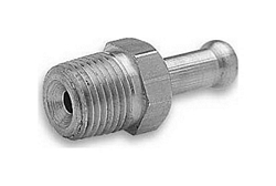(image for) 1/4" MALE PIPE THREAD X 3/8" HOSE FITTING - CLAMP STYLE - Click Image to Close