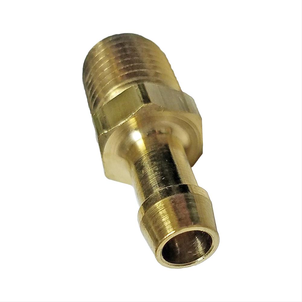 (image for) EDELMANN CLAMP-STYLE 3/8" NPT MALE THREAD TO 3/8" HOSE BARB - Click Image to Close