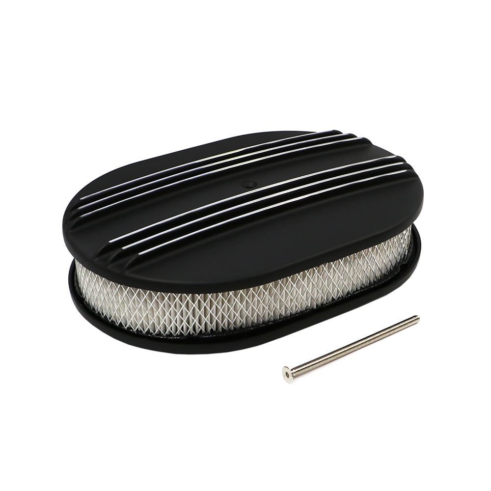 (image for) 12"X 2" OVAL FINNED AIR CLEANER - Click Image to Close