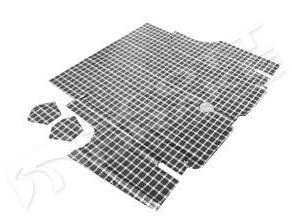 (image for) 65-66 COUPE/CONVERTIBLE REPLACEMENT TRUNK MAT - PLAID - Click Image to Close
