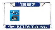 (image for) 67 LICENSE PLATE FRAME - Click Image to Close