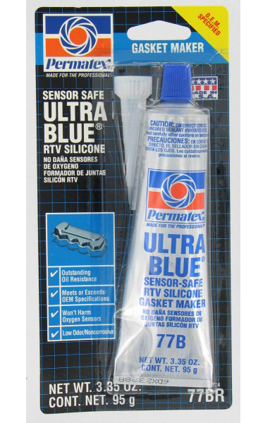 (image for) ULTRA BLUE SILICONE GASKET MAKER - Click Image to Close