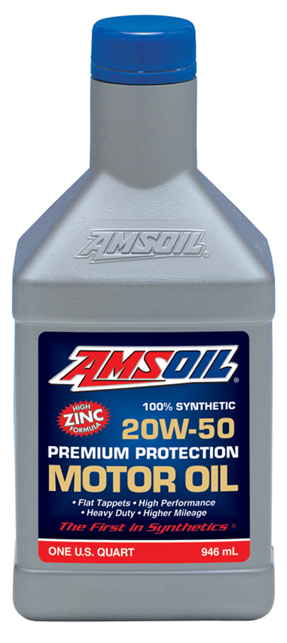 (image for) AMSOIL - SYNTHETIC HIGH ZINC 20W50 - Click Image to Close