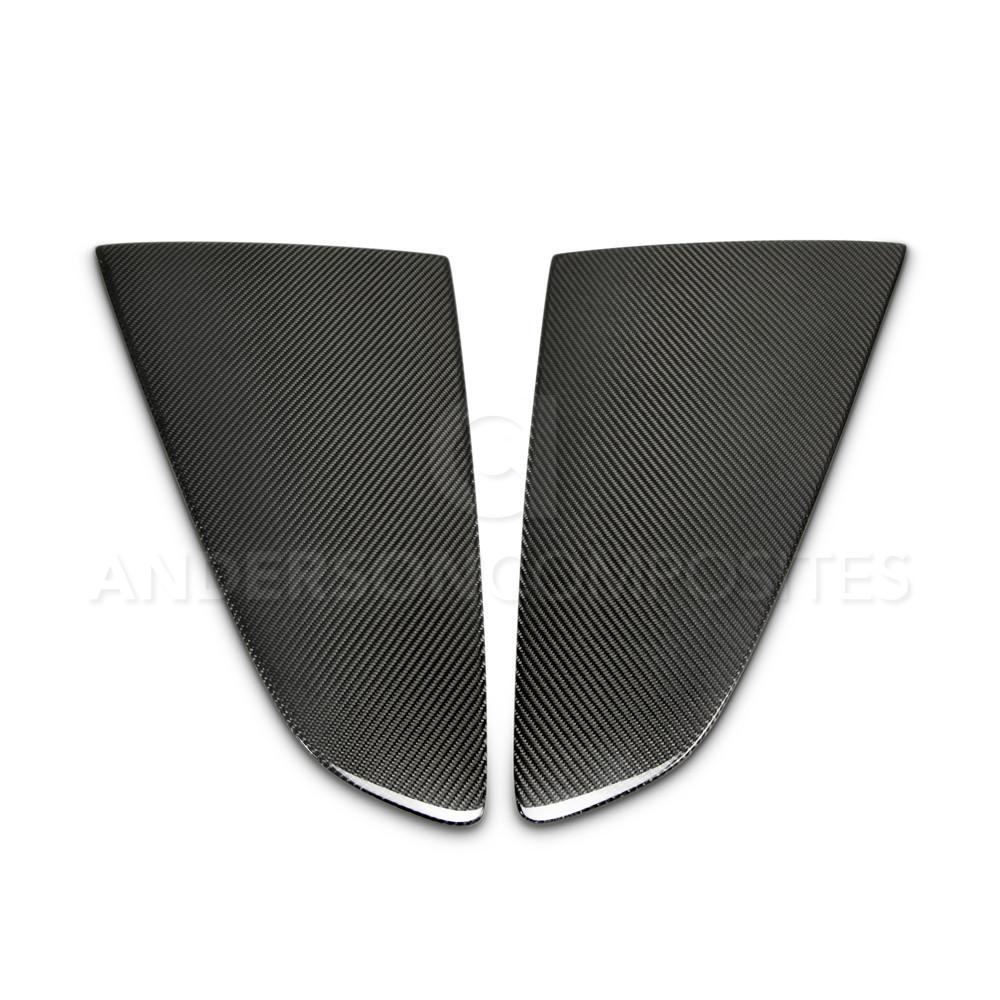 (image for) 2015-20 MUSTANG CARBON FIBER TYPE - FLAT SIDE WINDOW PANELS (PAI - Click Image to Close