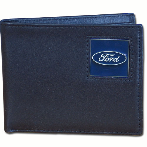 (image for) FORD GENUINE LEATHER BI-FOLD WALLET - Click Image to Close