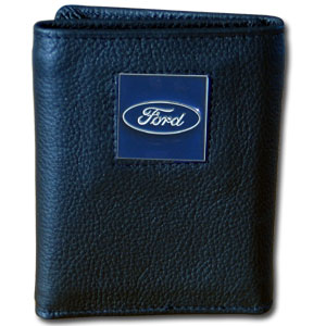 (image for) FORD GENUINE LEATHER TRI-FOLD WALLET - Click Image to Close