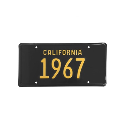 (image for) 67 CALIFORNIA LICENSE PLATE - Click Image to Close