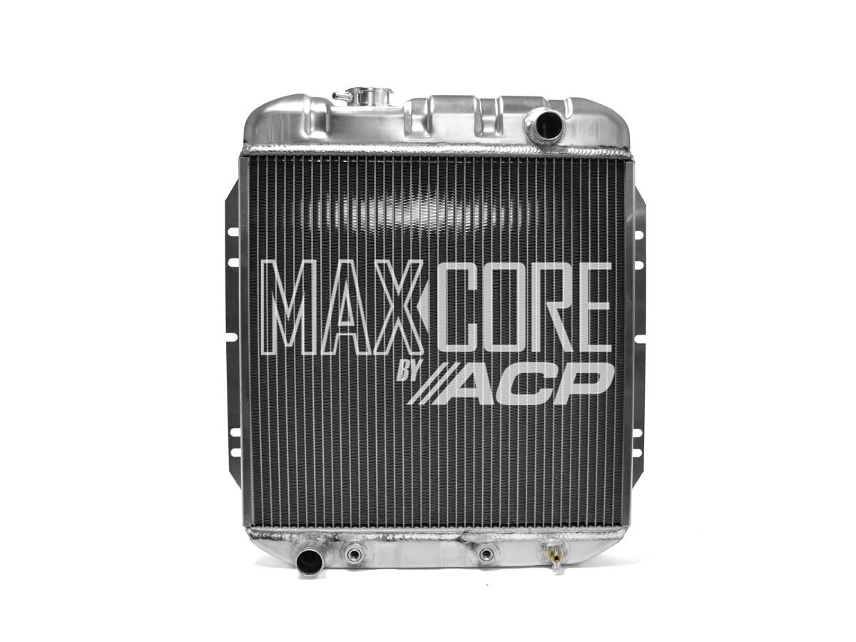 (image for) 65-66 6 CYL MAXCORE 2 ROW ALUMINUM RADIATOR - PERFORMANCE - Click Image to Close