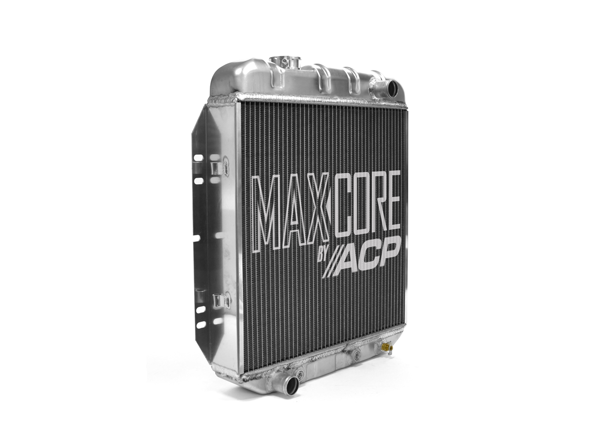 (image for) 65-66 6CYL MAXCORE ALUMINUM RADIATOR - 3 ROW PLUS - Click Image to Close