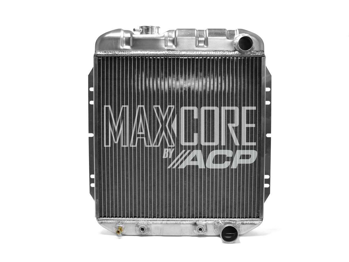 (image for) 65-66 V8 MAXCORE 3 ROW ALUMINUM RADIATOR PLUS - Click Image to Close