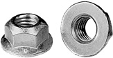 (image for) FORD EXHAUST PIPE / MANIFOLD NUTS - 4 PCS - Click Image to Close