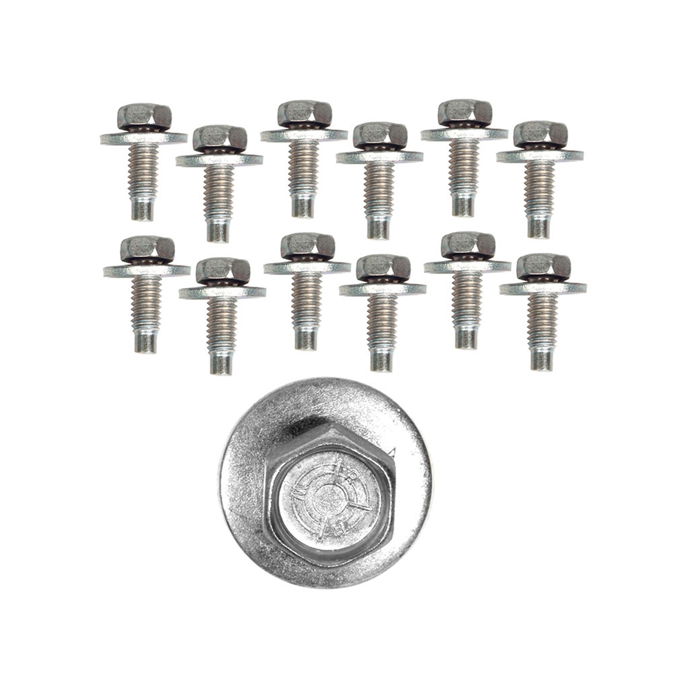 (image for) 67-69 FENDER BOLTS WITH RBW LOGO, 12 PCS - Click Image to Close