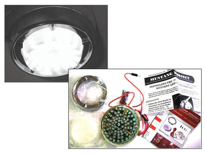 (image for) 65-70 DOME LIGHT ASSEMBLY KIT - LED - Click Image to Close