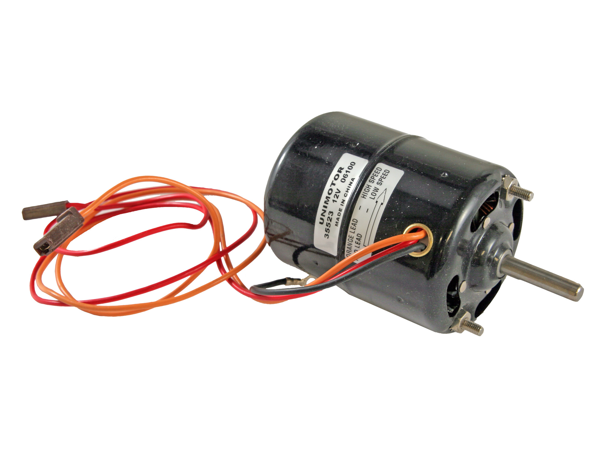 (image for) 64 1/2-65 2 SPEED HEATER BLOWER MOTOR - Click Image to Close