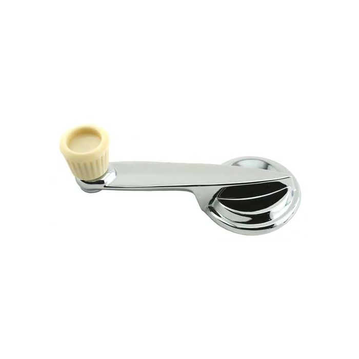 (image for) 60-63 FALCON, COMET WINDOW HANDLE WITH WHITE KNOB - Click Image to Close