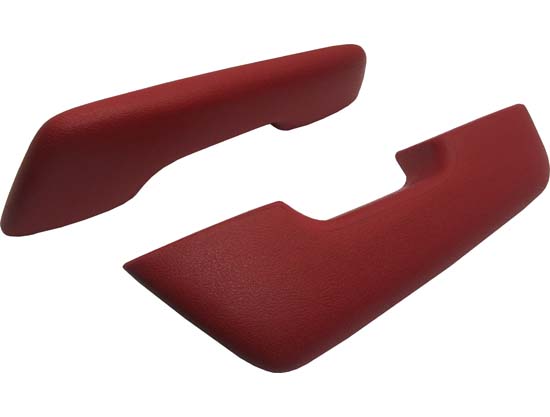 (image for) 60-64 FALCON ARM REST PADS - STANDARD - RED - PAIR