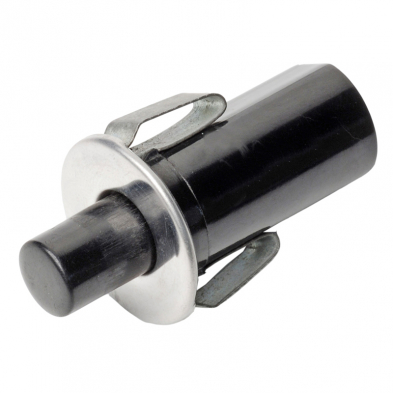 (image for) 65-66 ALL, 67 WITHOUT TILT WHEEL - DOOR JAM SWITCH, BLACK BUTTON