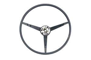 (image for) 64 1/2 STEERING WHEEL - BLUE - Click Image to Close