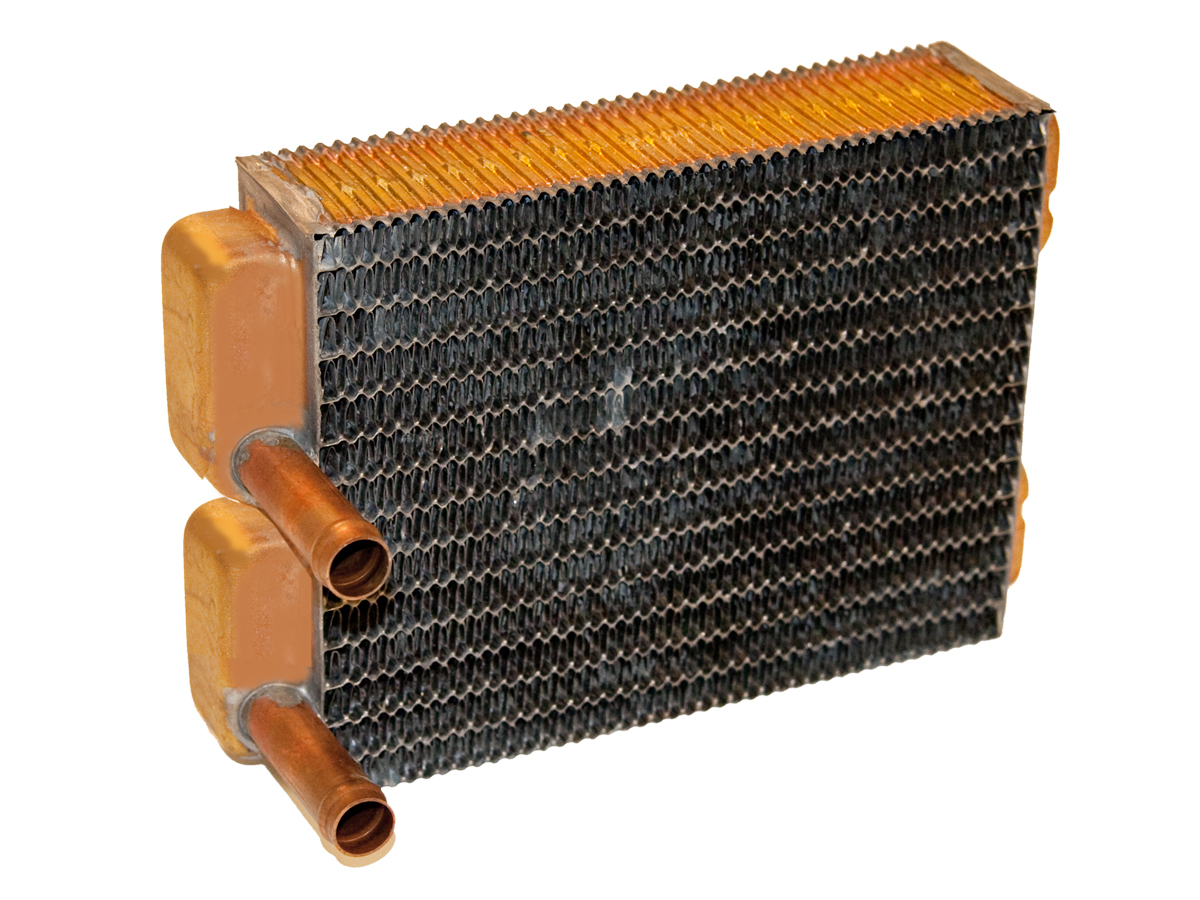 (image for) 65-66 ALL; 67-68 W/O A/C HEATER CORE COPPER/BRASS - Click Image to Close
