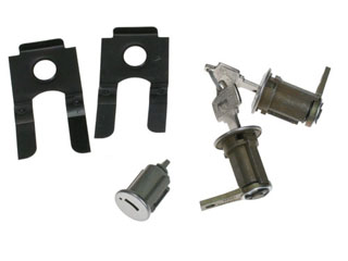 (image for) 65-66 PONY DOOR / IGNITION LOCK KEY SET - Click Image to Close
